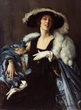白い手袋をしたジョージ・ワシントン・ランバートの肖像画 Oil Paintings